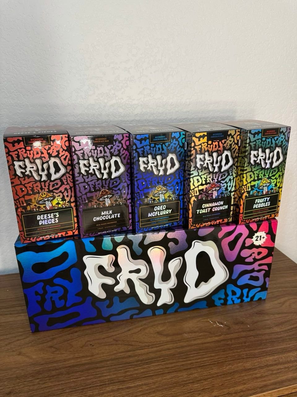 Fryd Chocolate Mushroom Bars 4G