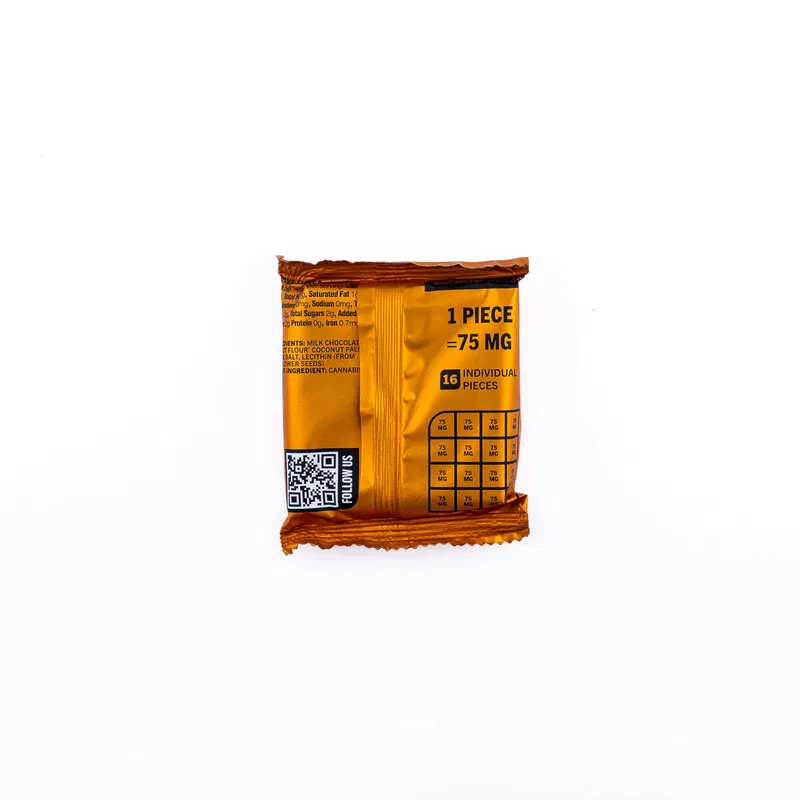 FLAV Peanut Butter Chocolate Bar – Live Resin Artisan Milk 1200mg - Image 5