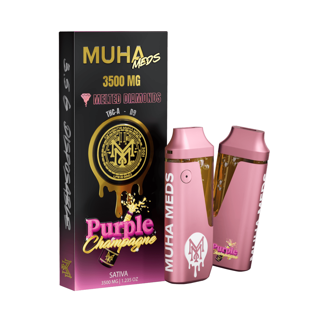 Purple Champagne 3.5 Gram Disposable - Image 2