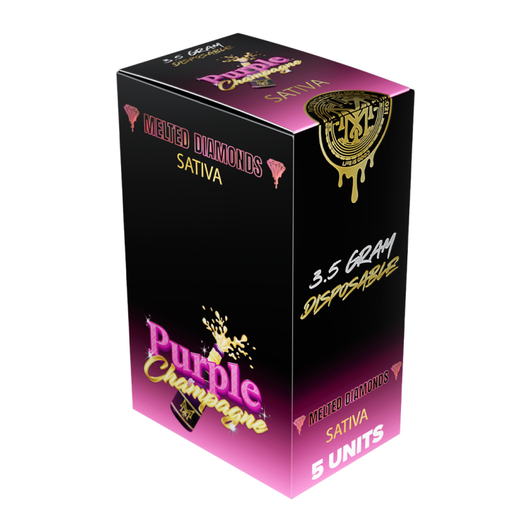 Purple Champagne 3.5 Gram Disposable - Image 3