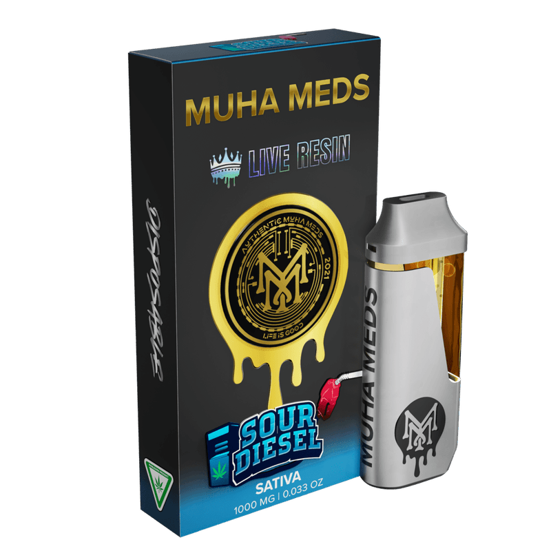 SOUR DIESEL | SATIVA 1000MG LIVE RESIN THC