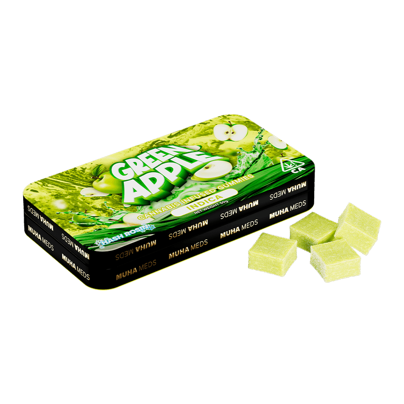 GREEN APPLE INFUSED GUMMIES