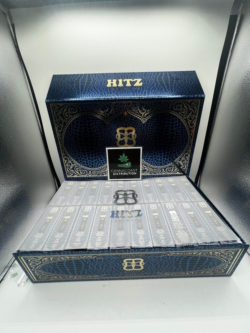 Authentic Hitz Infinity 2G Disposable – Blue Edition - Image 5