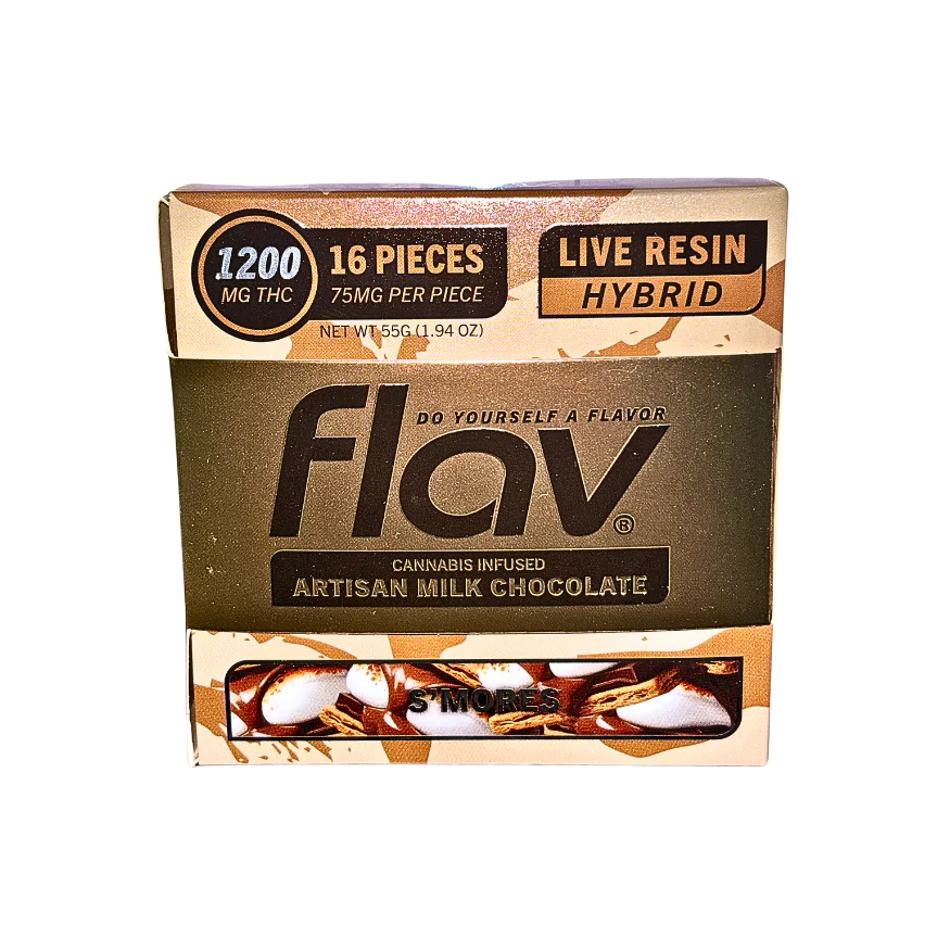 FLAV S MORES Artisan Milk Chocolate – 1200mg Live Resin - Image 4