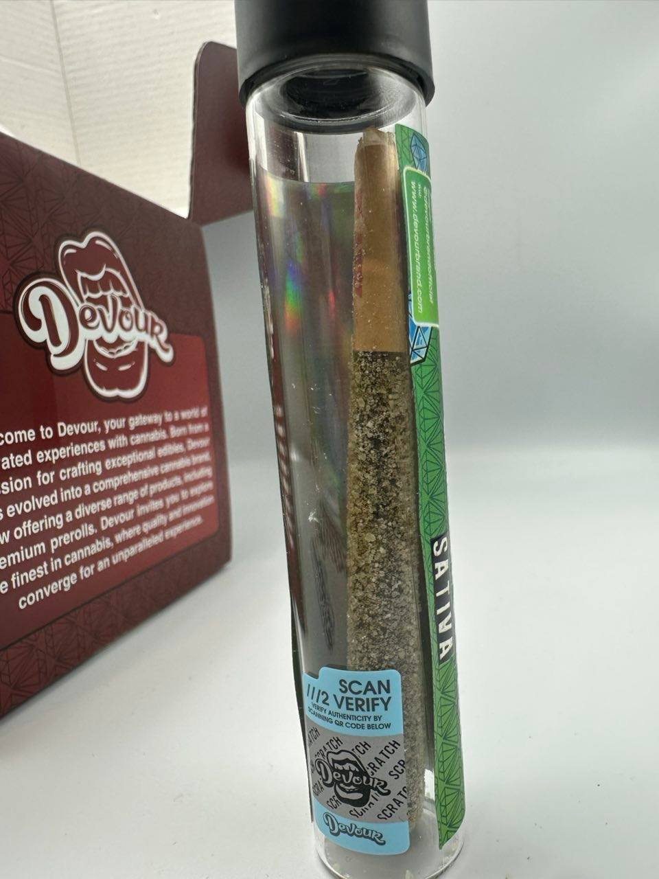 DEVOUR 2G PRE ROLLS – DIAMOND COATED º PREMIUM FLOWER - Image 2