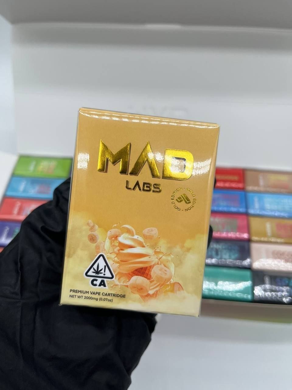 MAD LABS 2G CARTS (MIXED FLAVORS) – GOLD EDITION - Image 2