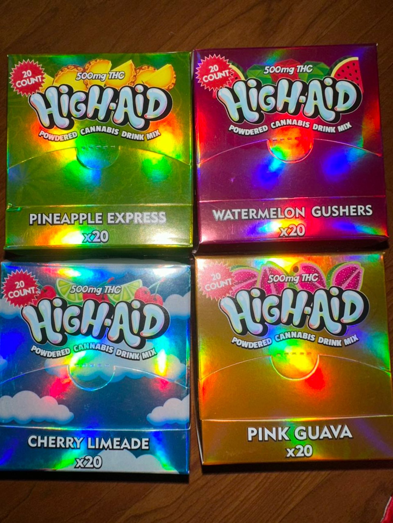High-Aid Drink Mix 500MG THC - Image 3