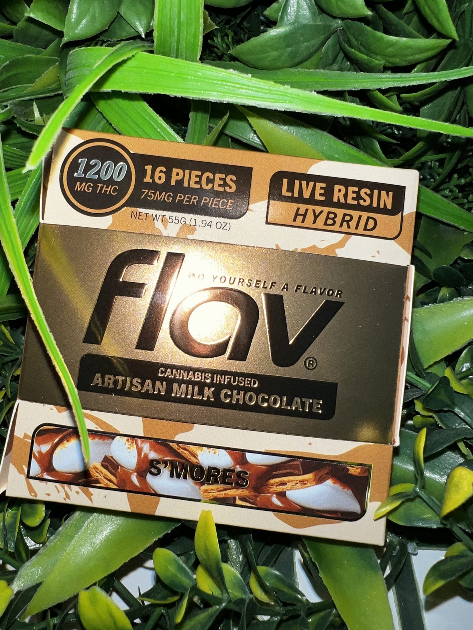 FLAV S MORES Artisan Milk Chocolate – 1200mg Live Resin - Image 5