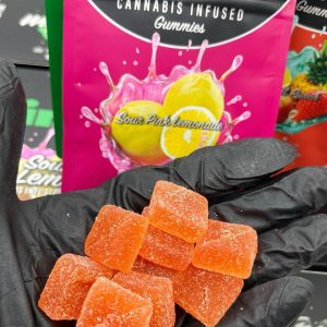 LIME LIVE RESIN GUMMIES – 100MG THC