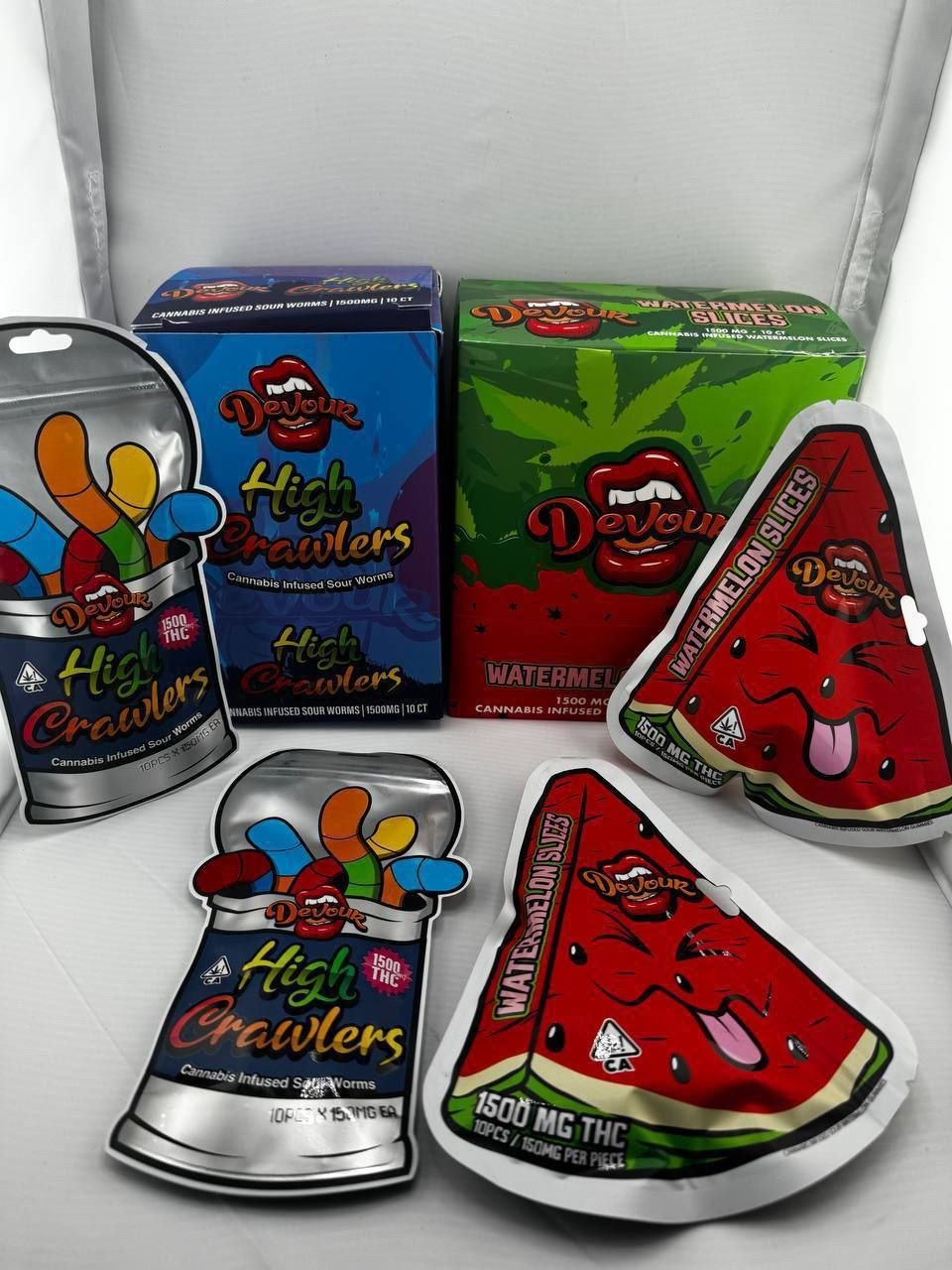 Devour Sour Rings 1500mg Edibles - Image 2