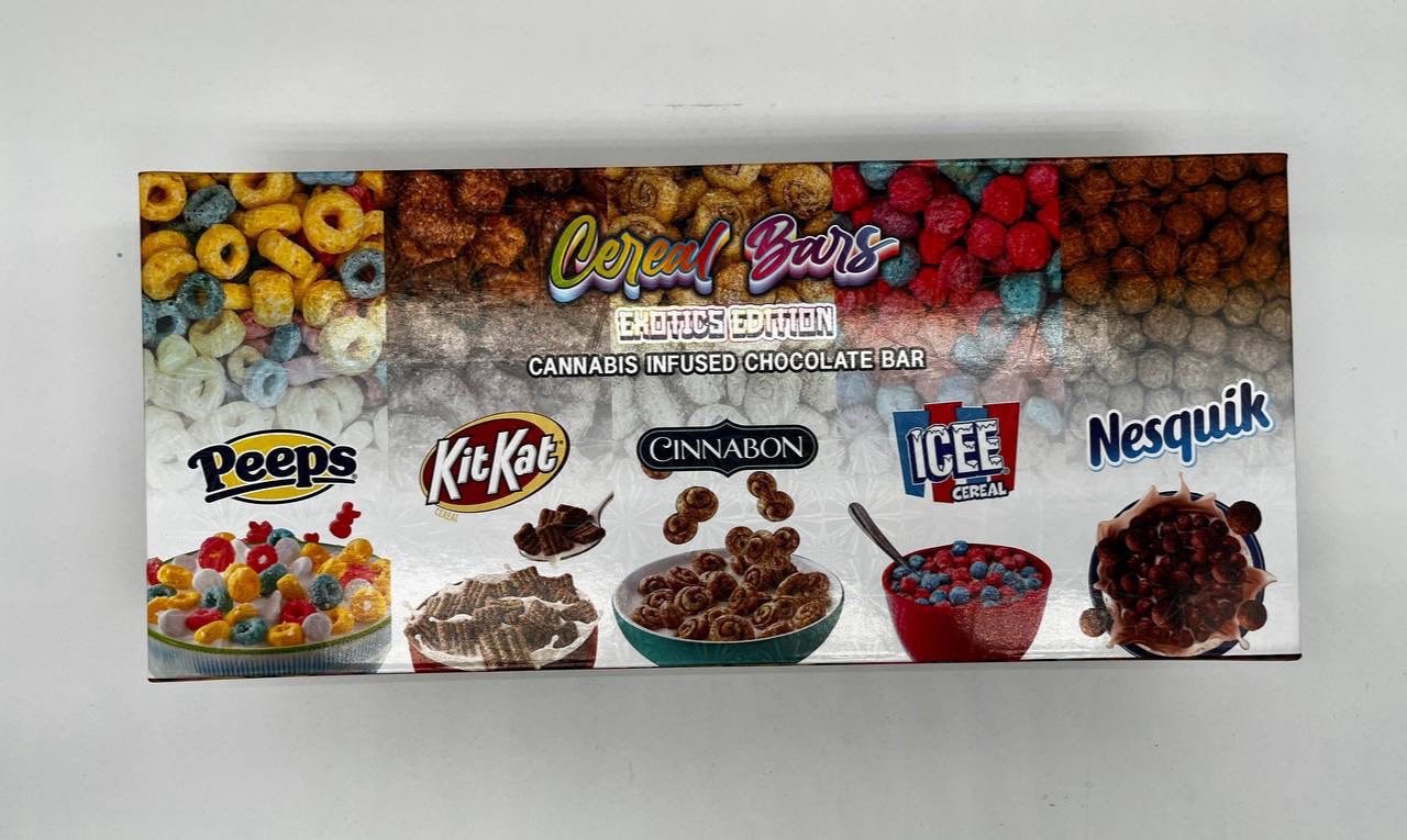 Cereal Bars 600mg Thc Infused Chocolate Bars – Exotic Edition - Image 4