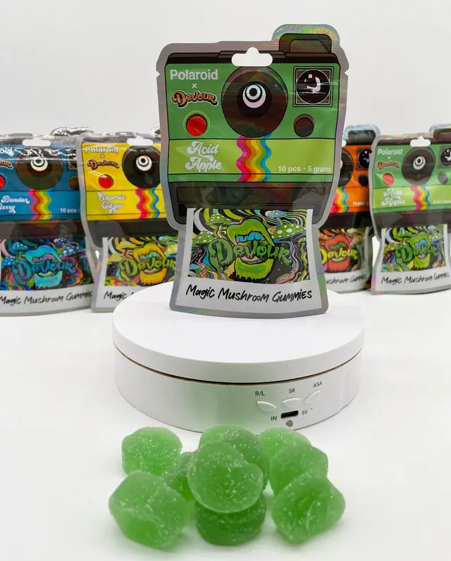 Devour X Polaroid Magic Mushroom Gummies - Image 2