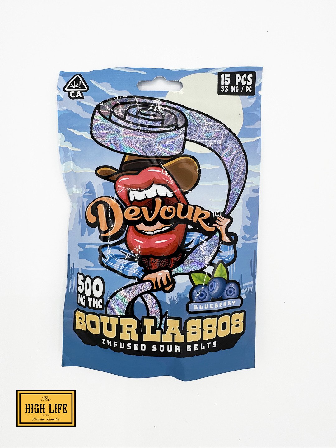 Devour Sour Lassos 500mg Infused Sour Belts - Image 6