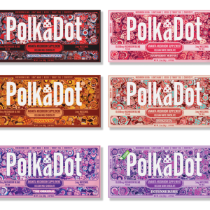 Polkadot Mushroom Chocolate Bar