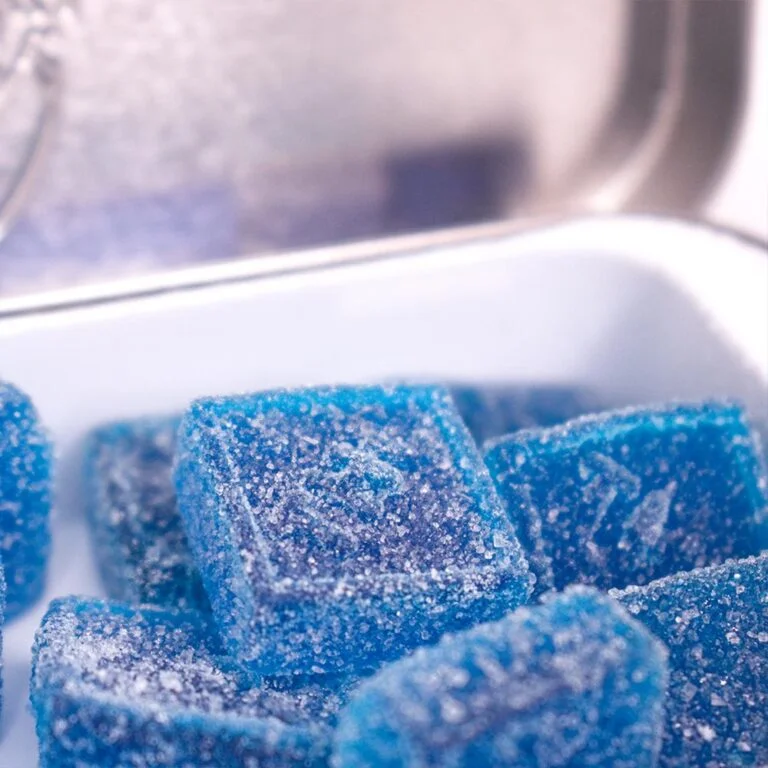 Devour Gummies Blue Raspberry 100mg - Image 6