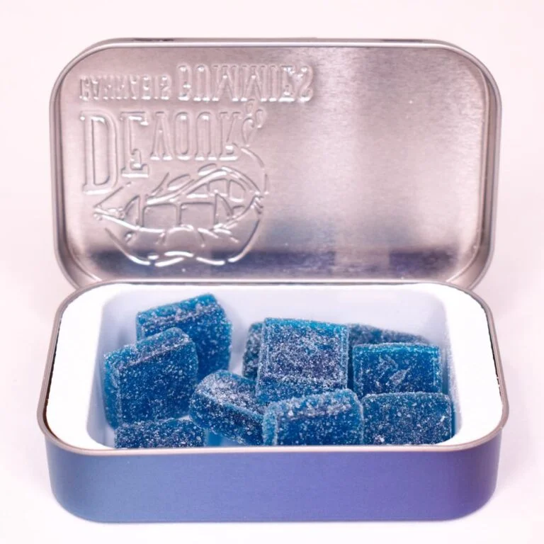 Devour Gummies Blue Raspberry 100mg - Image 7