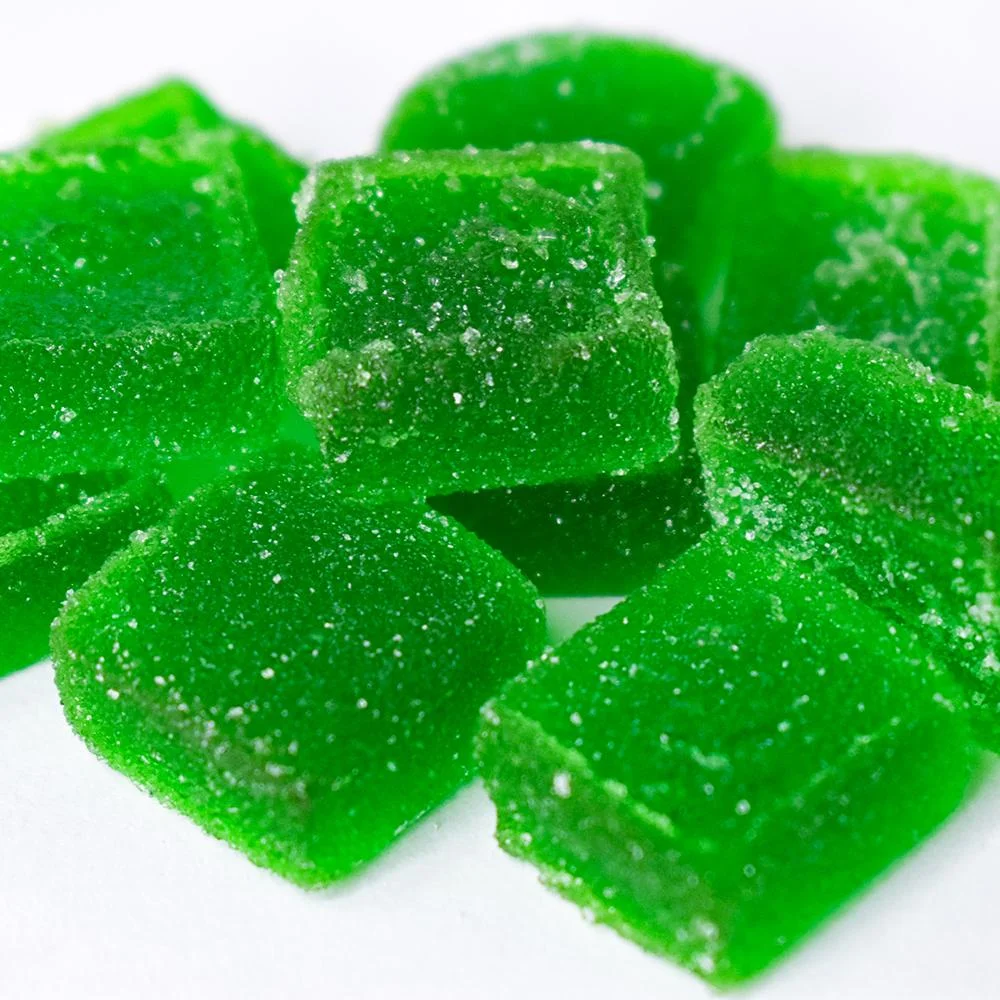 Devour Gummies Green Apple 100mg THC Per Package – 10mg THC Per Piece - Image 8
