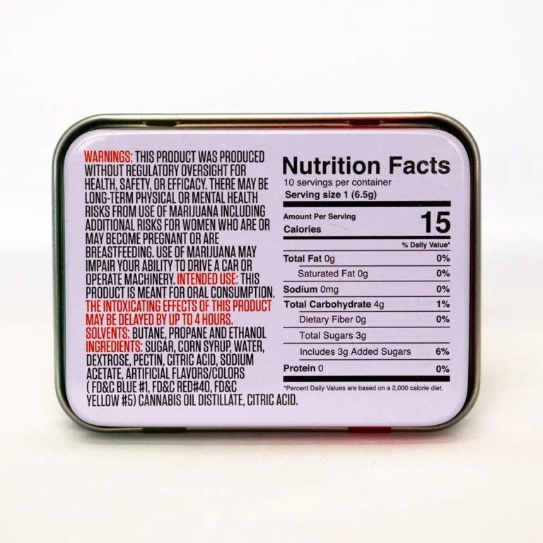 Devour Watermelon Gummies 100mg THC Per Package - Image 4