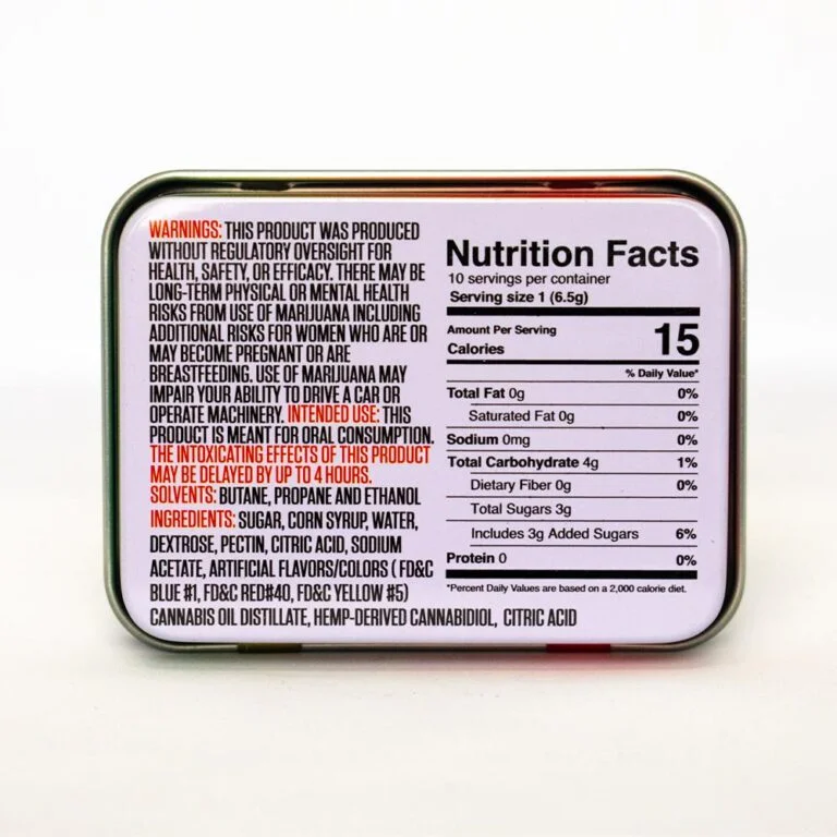 Devour Gummies Watermelon 1:1 THC:CBD - Image 8