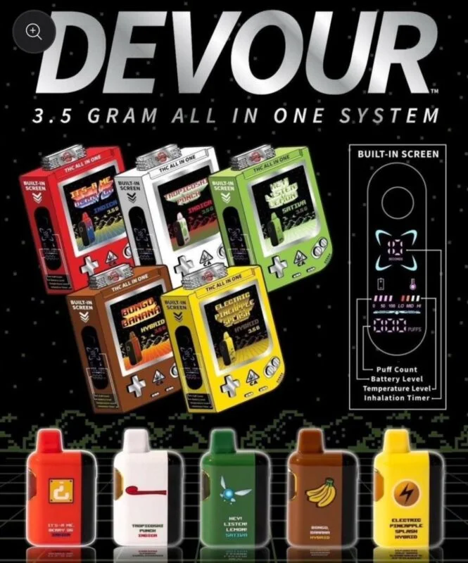 Devour Bongo Banana 3.5G Vape - Image 4