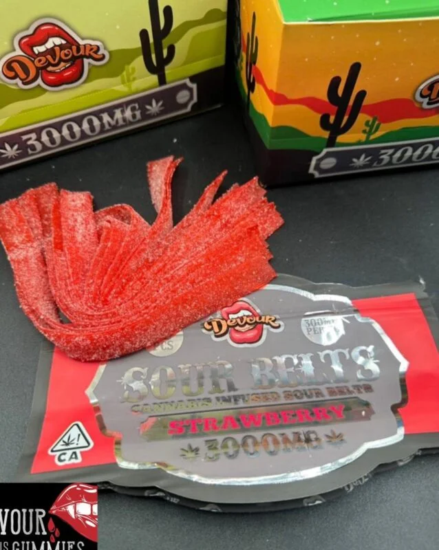 Devour Sour Belts 3000mg - Image 11