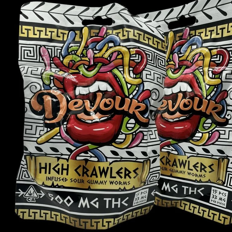 Devour High Crawlers 500mg Infused Sour Gummy Worms - Image 3