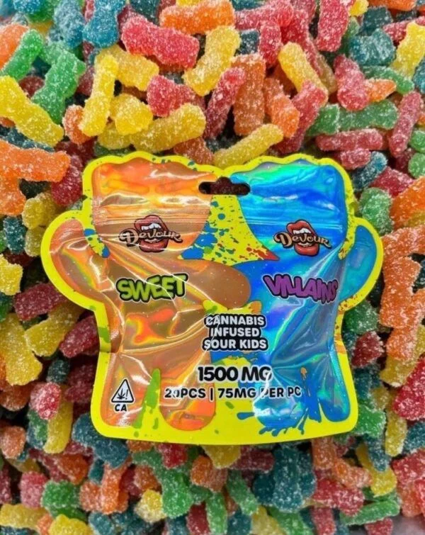 Devour Sweet Villains 1500mg Cannabis Infused Gummies