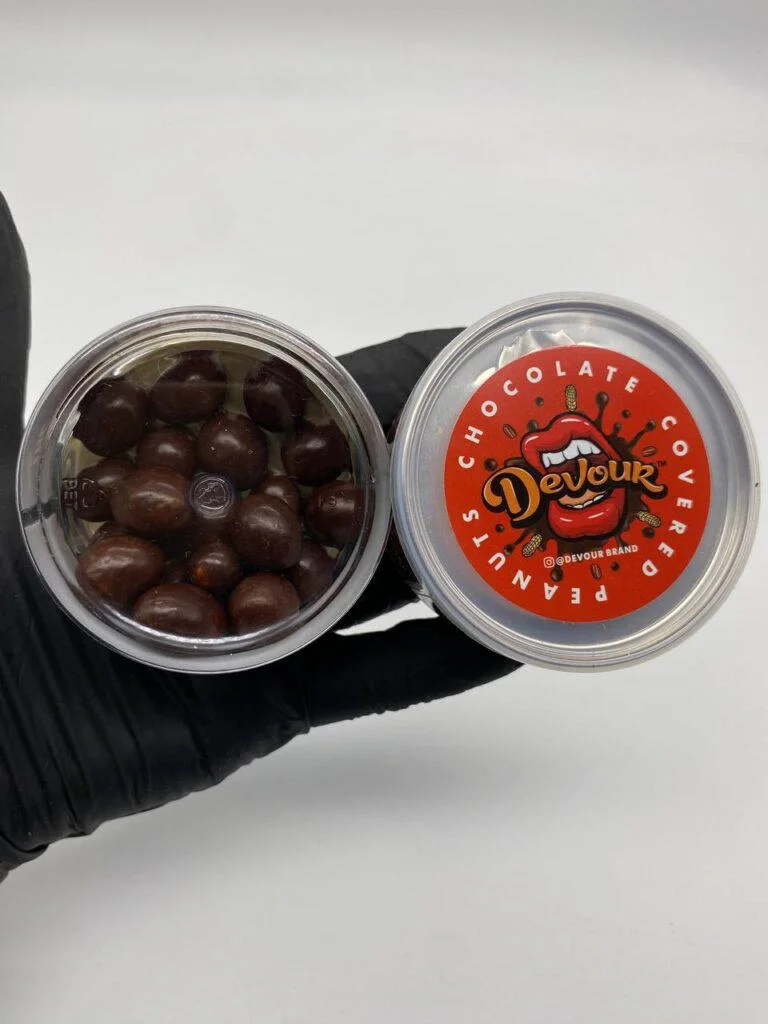 Devour Chocolate Covered Peanuts 400mg - Image 4