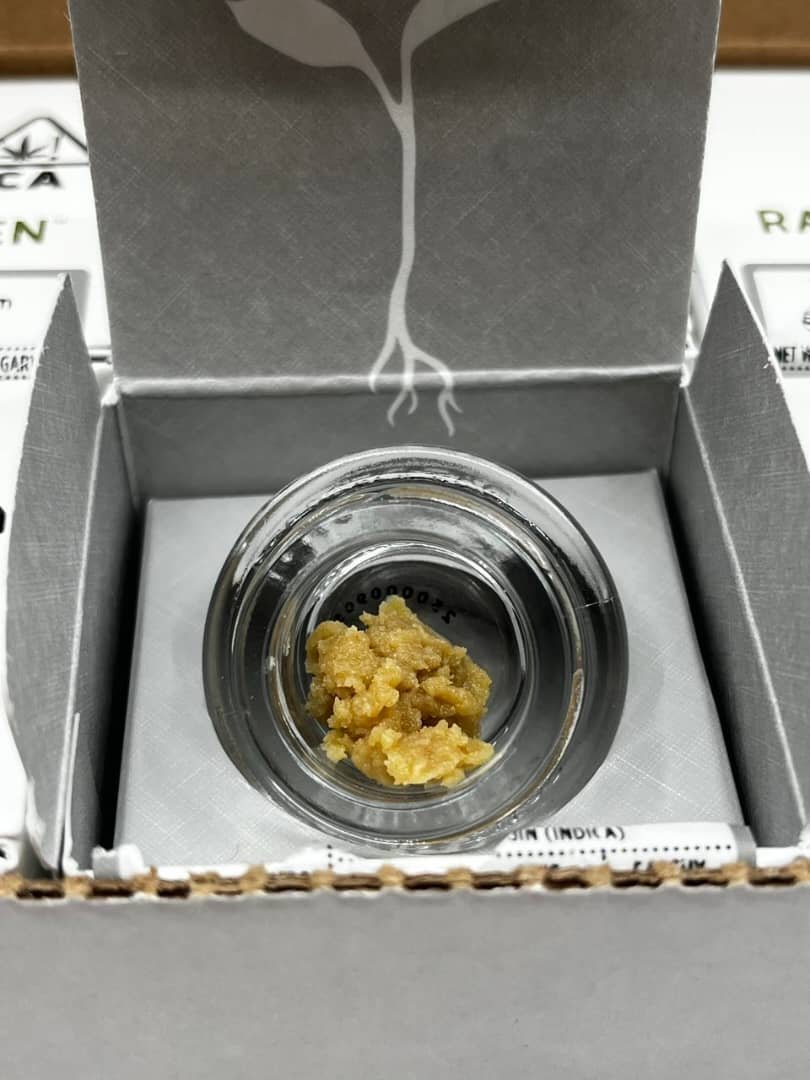 Raw Garden Live Rosin 1G Grape And Cream