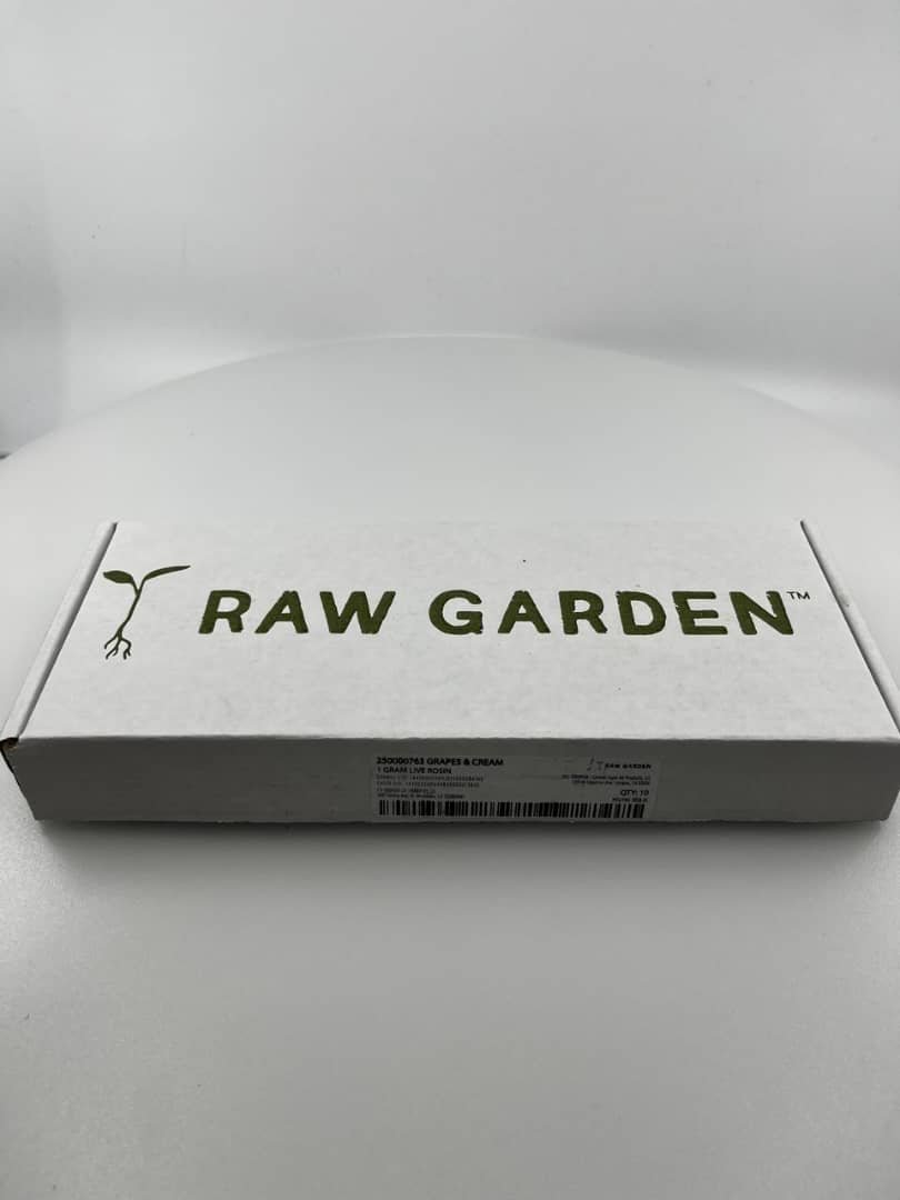 Raw Garden Live Rosin 1G Grape And Cream - Image 3