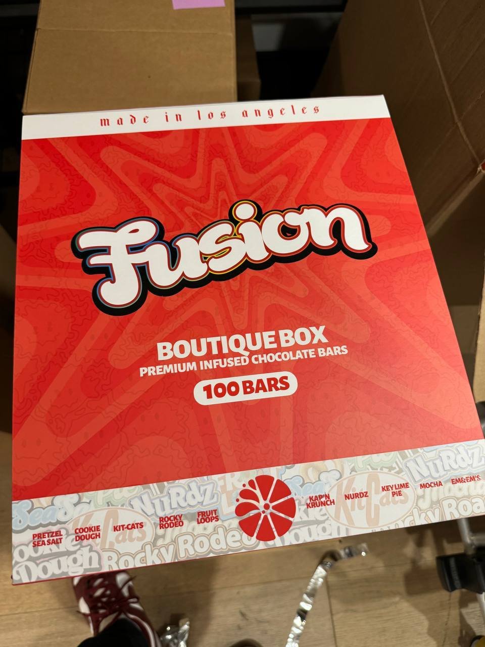 fusion boutique box premium infused chocolate bar - Image 4