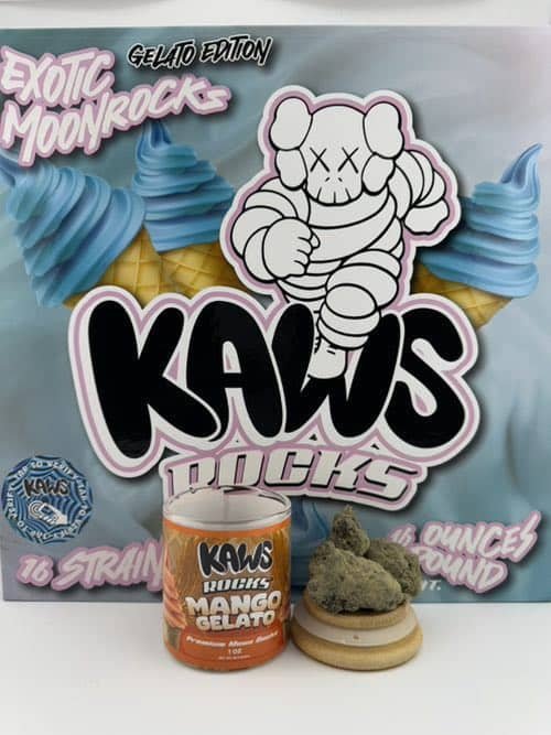 Kaws Rocks Gelato Edition Exotic Moonrocks