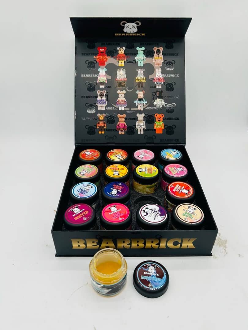 Bearbrick Exotic Live Resin Badder 16jars