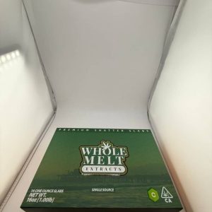 Whole Melt Extracts Premium Shatter Slabs Single Source
