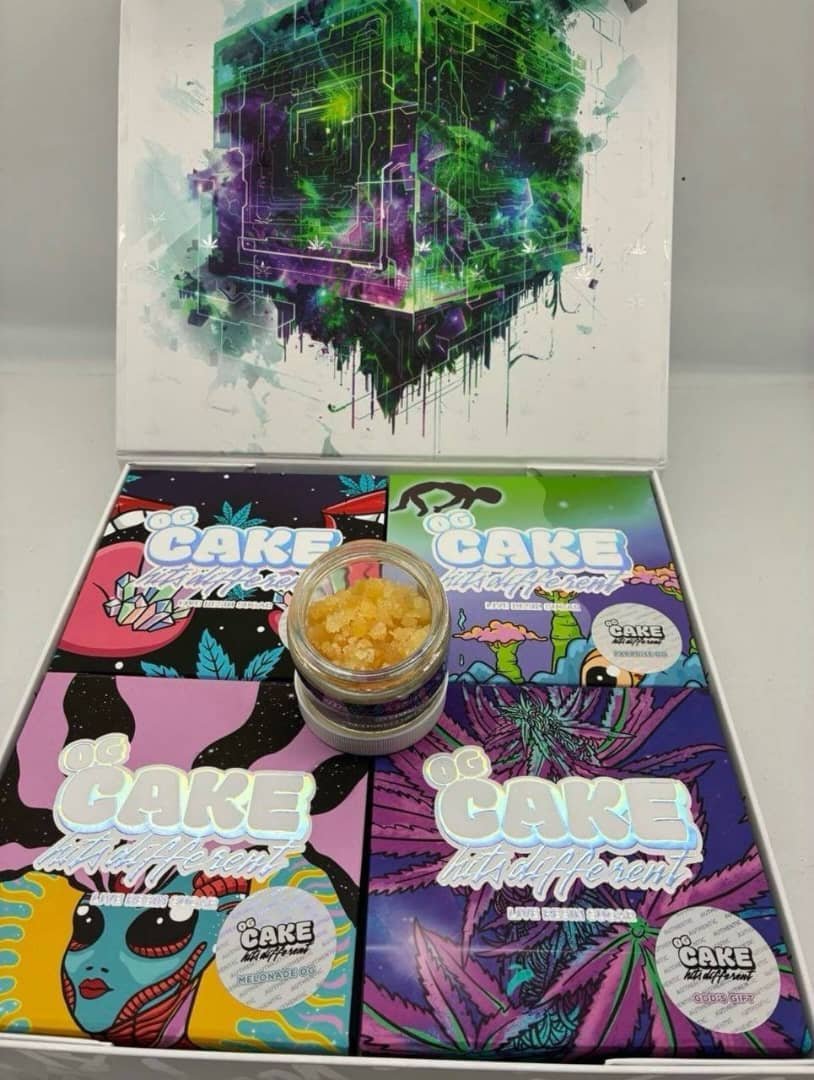 OG Cake Hits Different Wax Concentrates