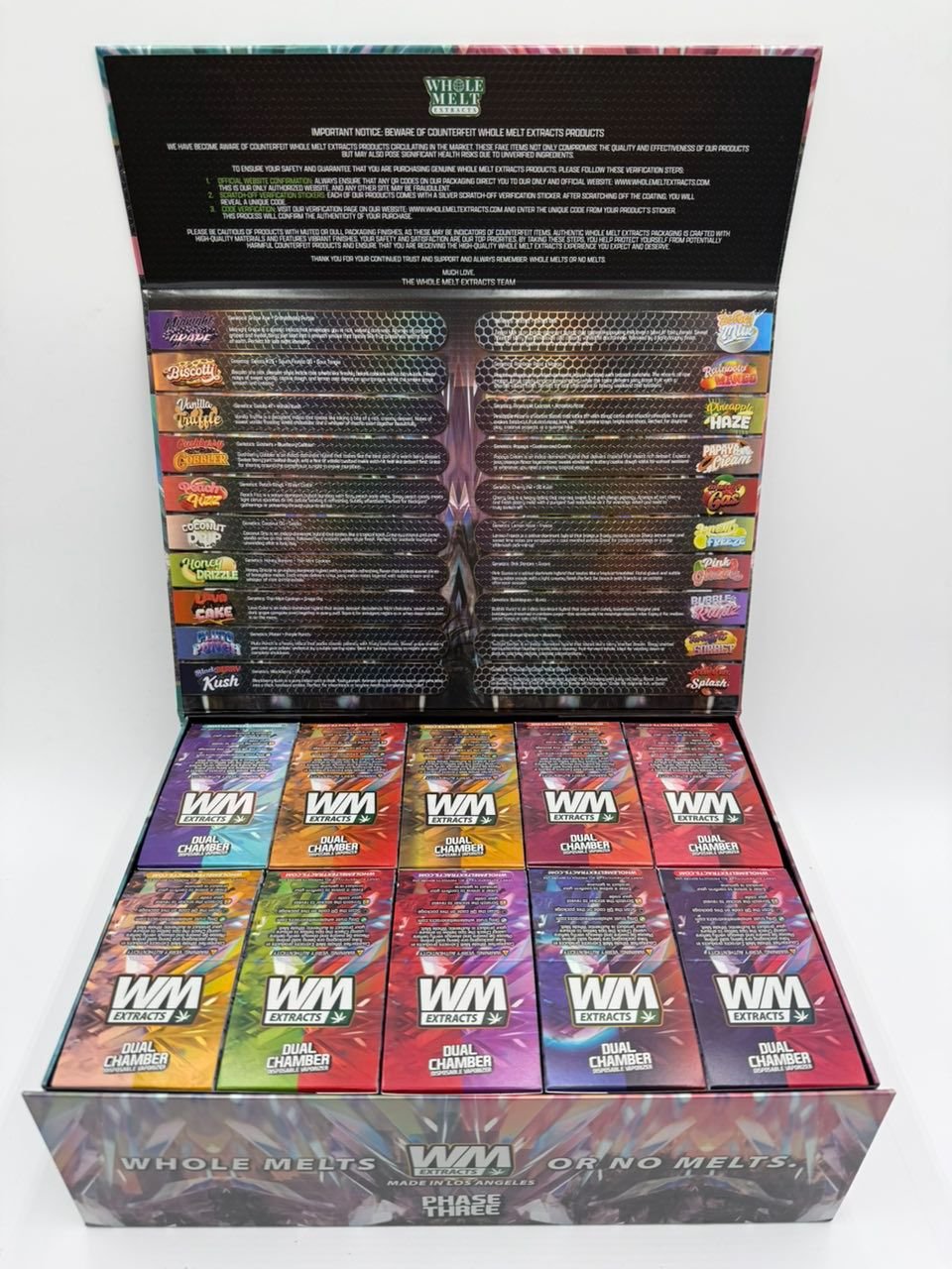Whole Melt Extracts Phase Three Disposable V3 – 2G Premium Vape - Image 3
