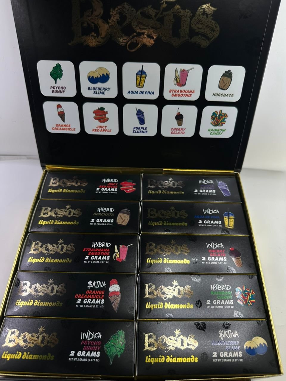 Besos Acapulco Gold 2G Disposable Vape - Image 2