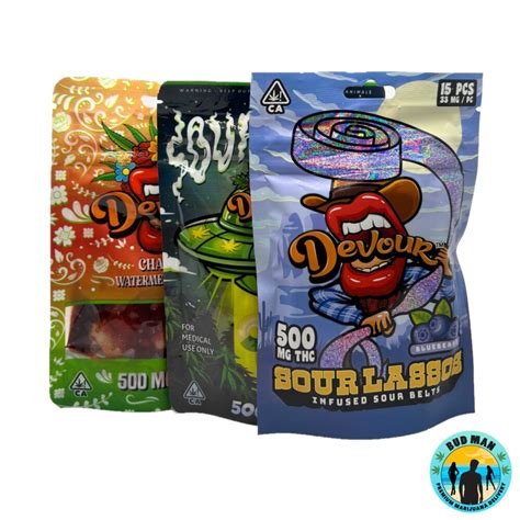 Devour Sour Lassos 500mg Infused Sour Belts - Image 5