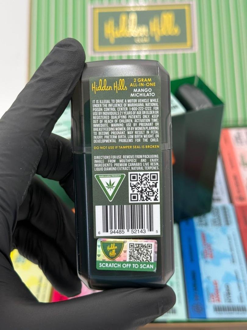 Hidden Hills Disposable 2G Vape - Image 3