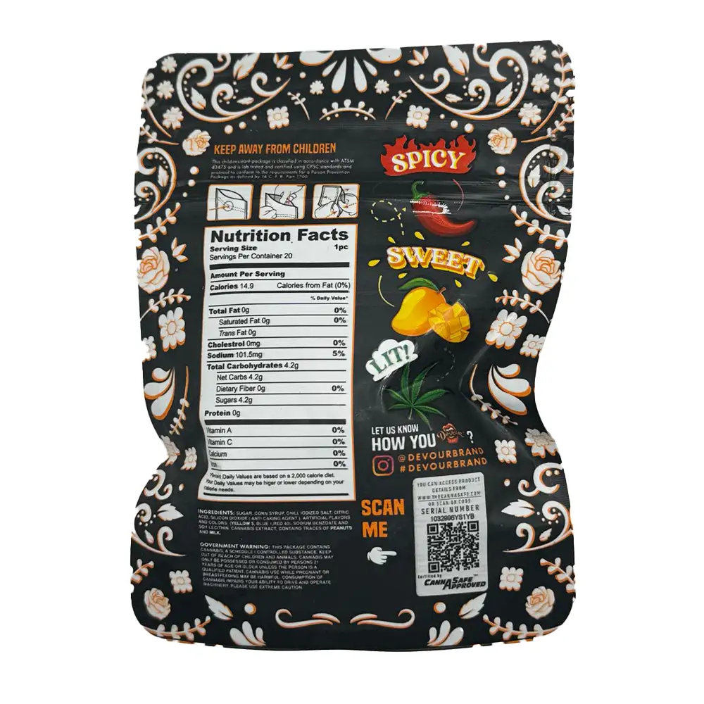 Devour Hard Candy Gummies (500 mg THC) - Image 2