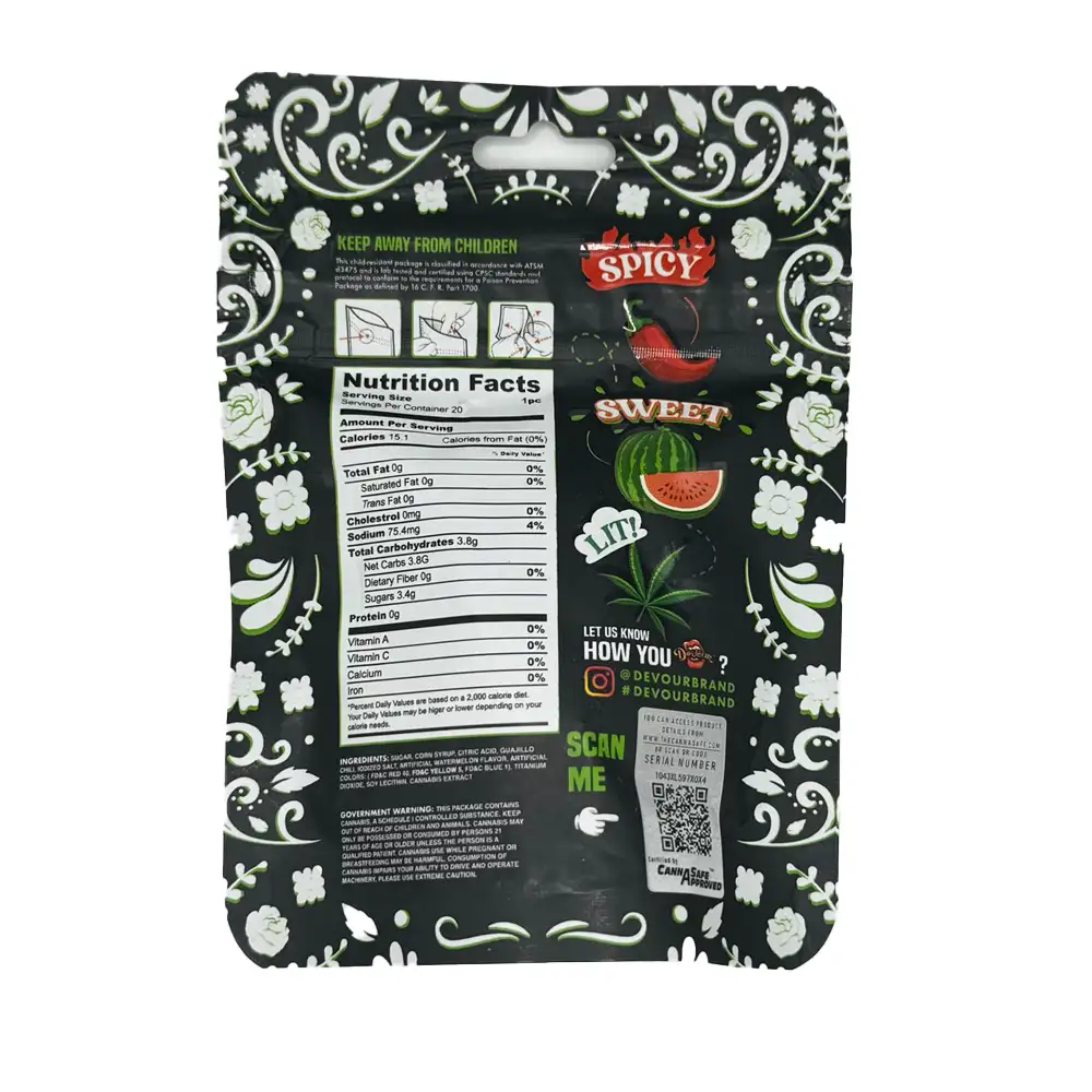 Devour Hard Candy Gummies (500 mg THC) - Image 4