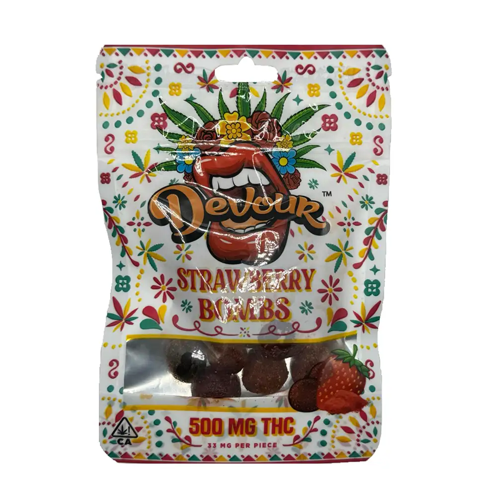 Devour Tamarind Bombs Gummies (500mg THC) - Image 3