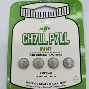 ASTRO 7 CH7LL P7LL 7-HYDROXYMITRAGYNINE TABLETS