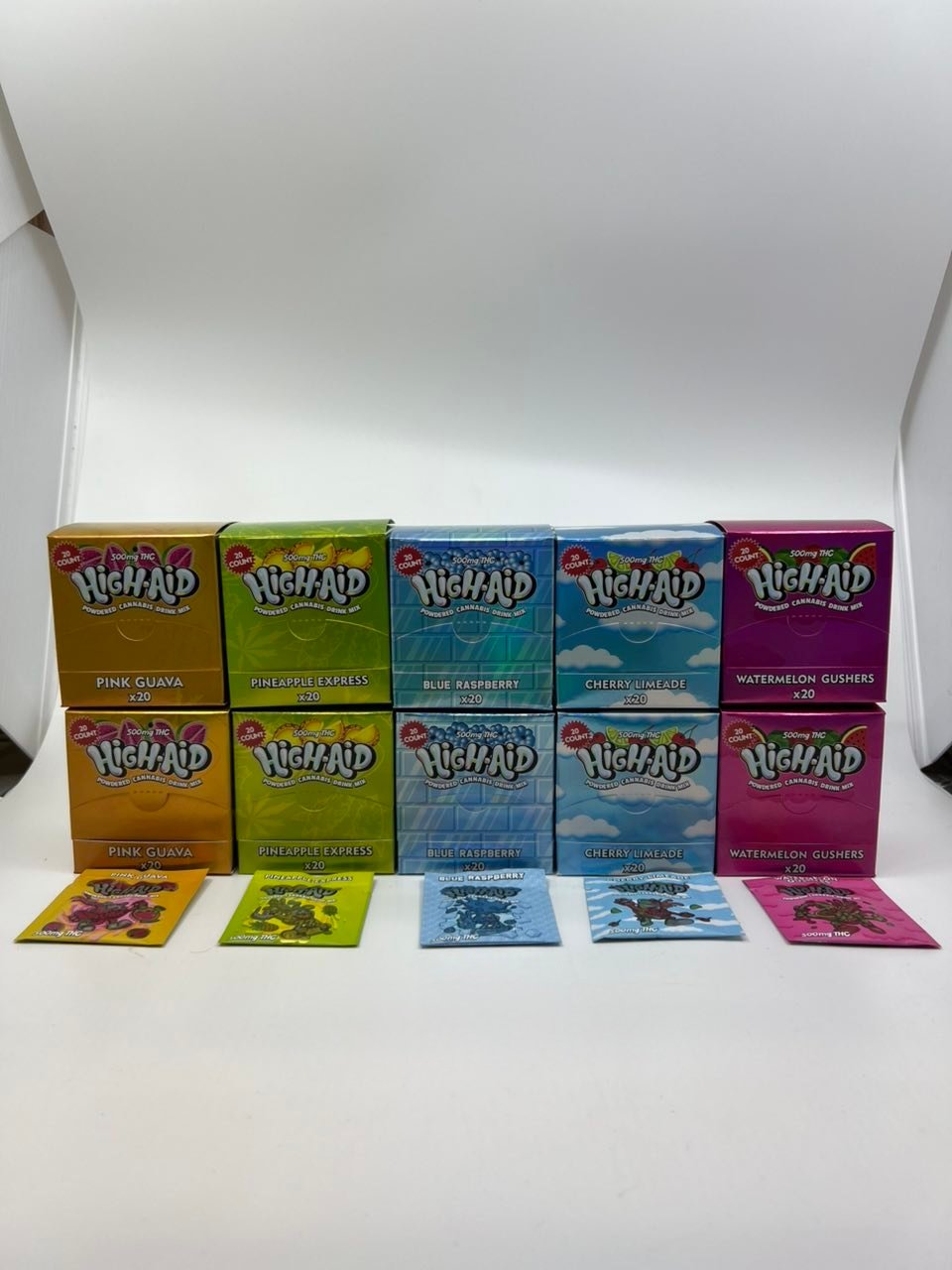 High-Aid Drink Mix 500MG THC