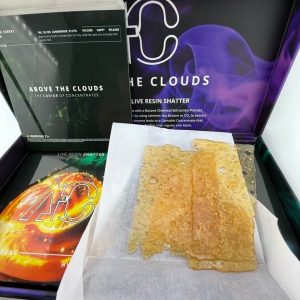 ABOVE THE CLOUDS LIVE RESIN SHATTER – 1OZ