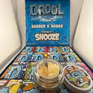 DROOL BADDER X SUGAR BY SNOOZE – 1 OZ (0.5 OZ BADDER – 0.5 OZ SUGAR)