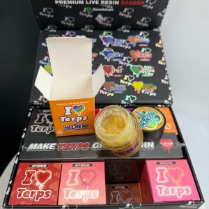 I LOVE TERPS PREMIUM LIVE RESIN BADDER – 1OZ