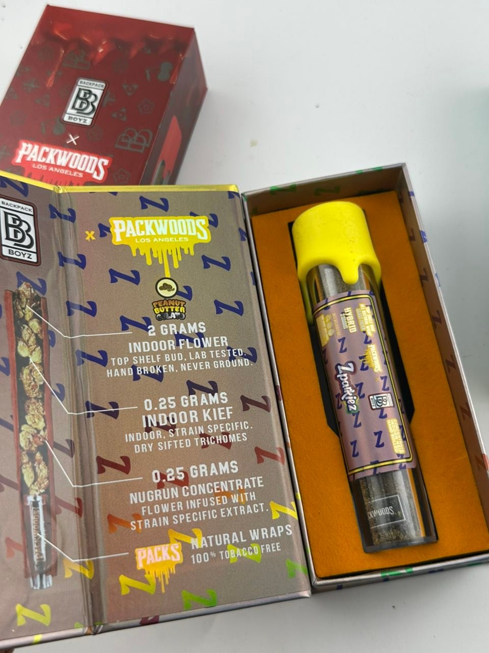 BACKPACK BOYZ X PACKWOODS PRE ROLLS – 2G - Image 2