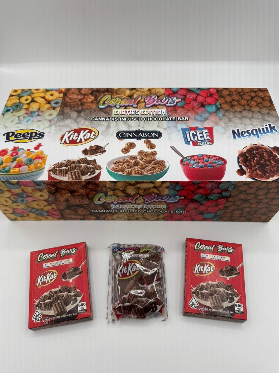 Cereal Bars 600mg Thc Infused Chocolate Bars – Exotic Edition