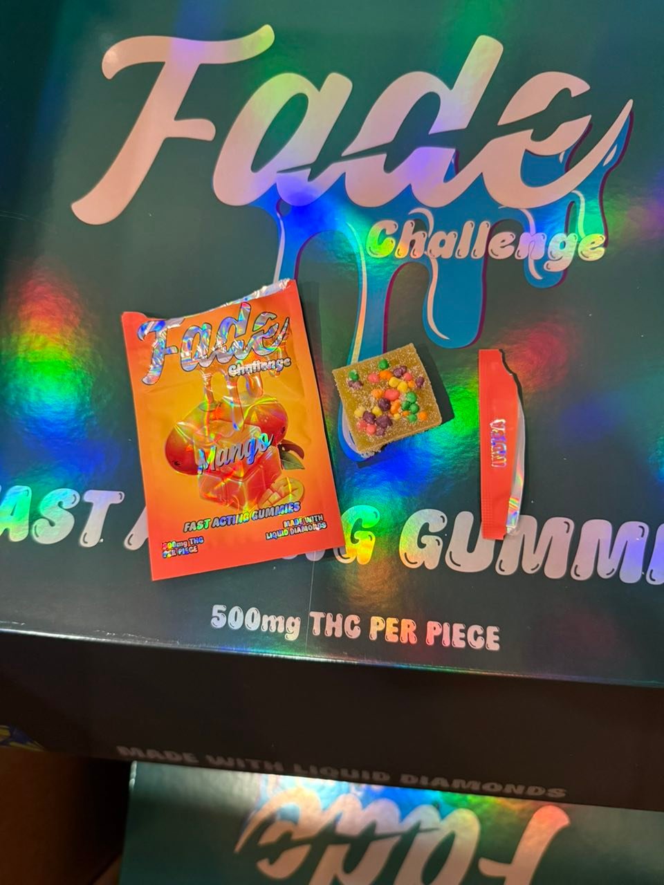 Fade Challenge Gummies 500mg – Liquid Diamonds